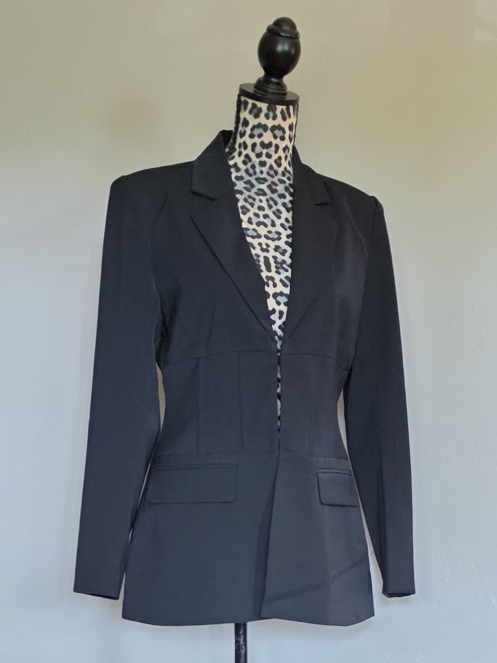 7 For All Mankind Black Tailored Women's Blazer NWT